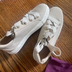 LOFT- Oversized Lace Up Sneakers